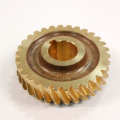 Dewax ODM Precision Casting Brass Worm Gear Partes de fundición de inversión de cera perdida